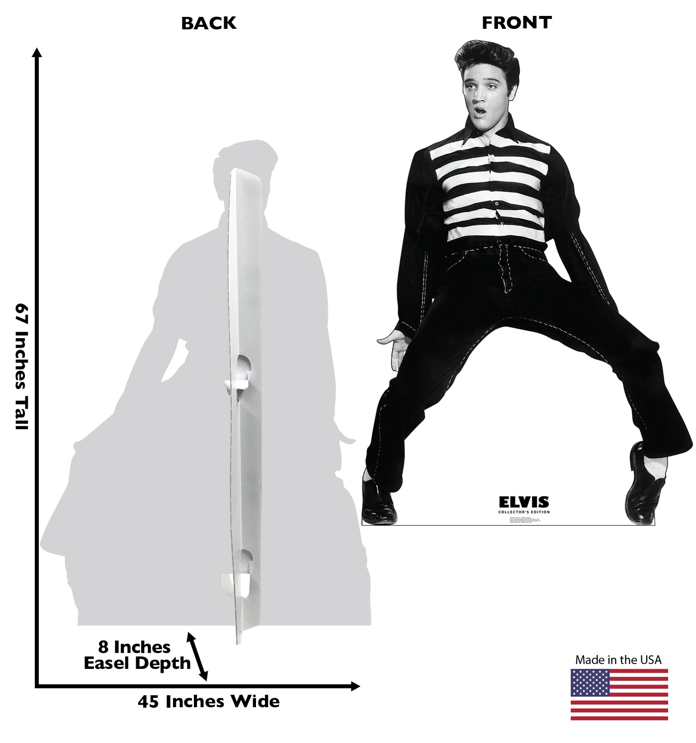 Elvis Presley Collector’s Edition Life-Size Cardboard Cutout - All Cutouts