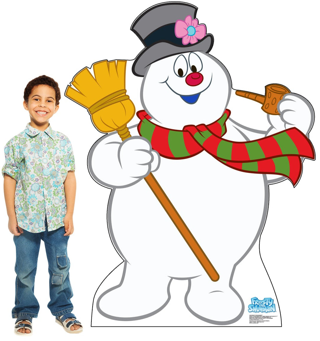 Life-size Frosty the Snowman Cardboard Cutout - All Cutouts