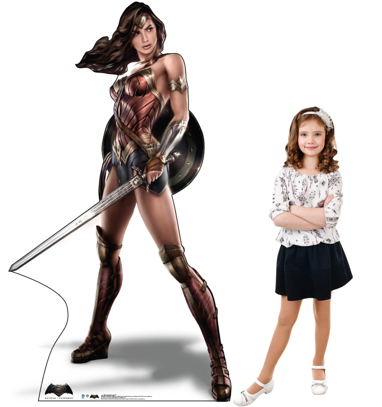 Life-size Wonder Woman Batman v Superman Cardboard Standup - All Cutouts