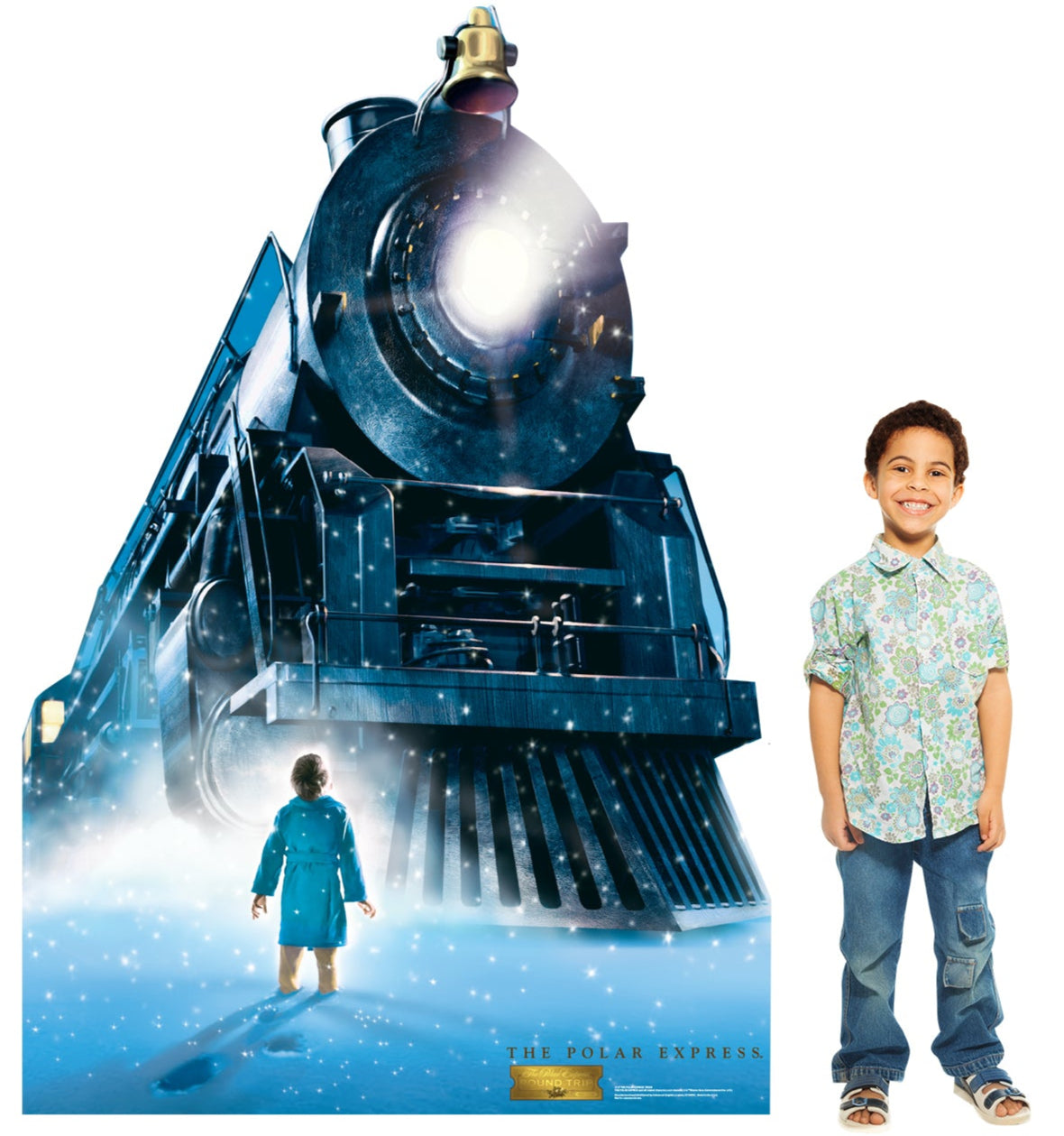 Life-size Polar Express Train Cardboard Cutout - All Cutouts