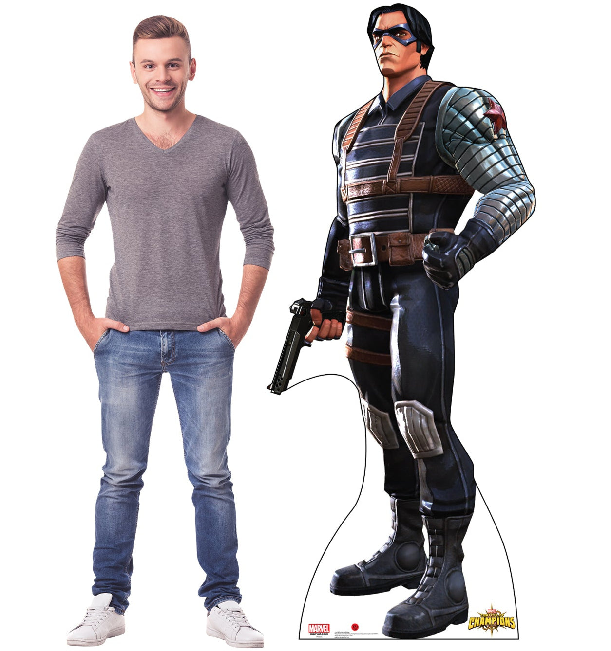 Life-size Winter Soldier Cardboard Standup - All Cutouts