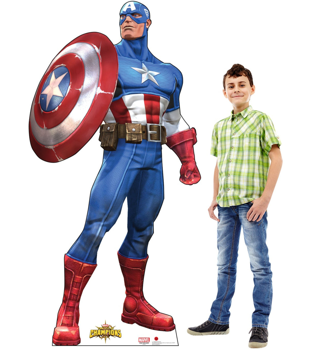 Life-size Captain America Cardboard Cutout - All Cutouts