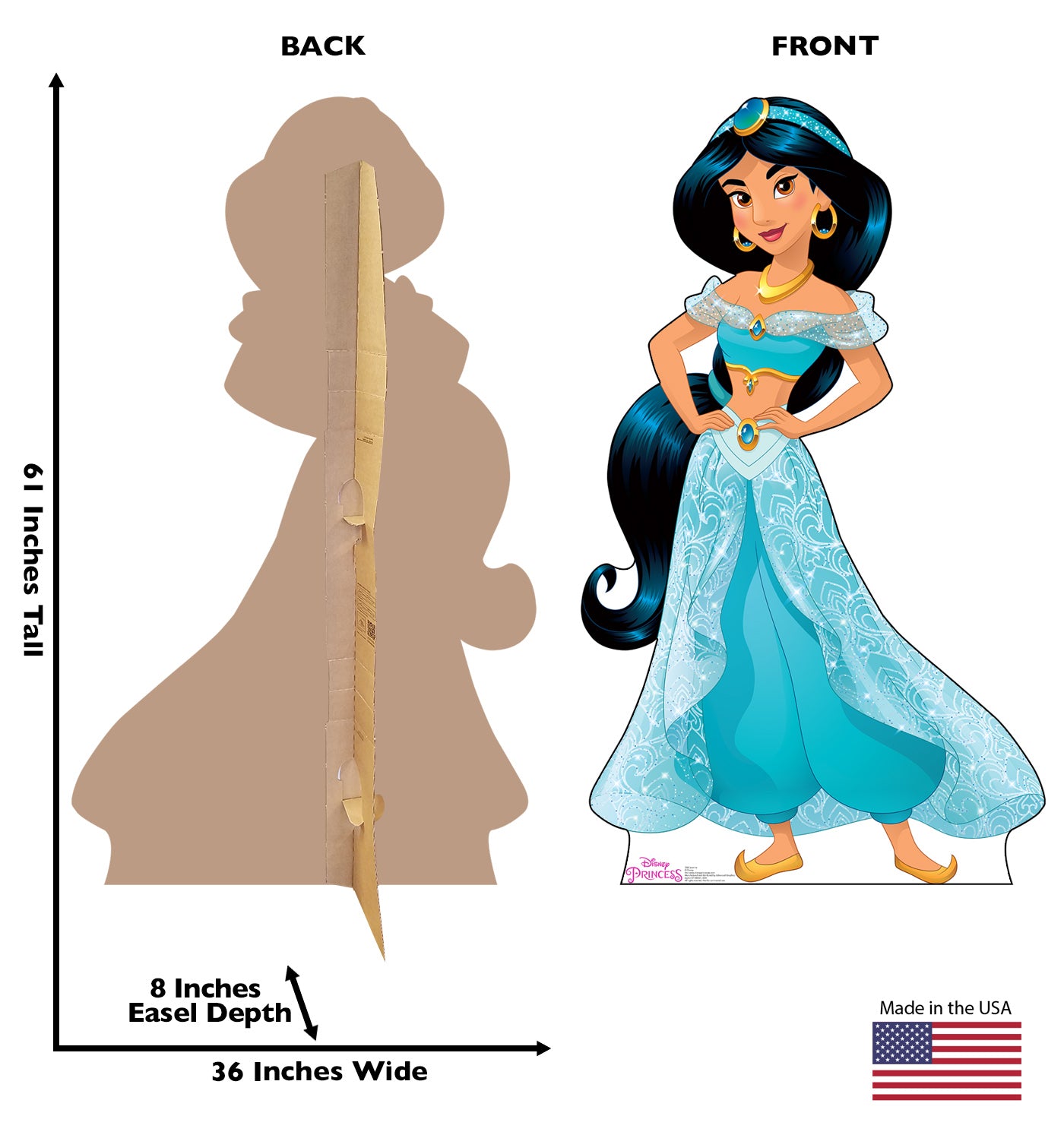 Life-size Jasmine Friendship Adventures Cardboard Cutout - All Cutouts