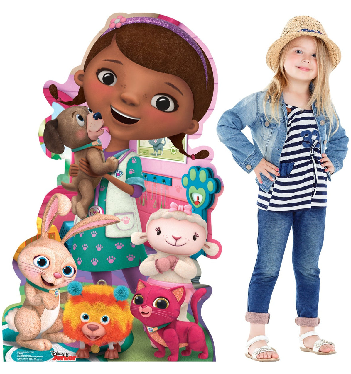 Life-size Doc McStuffins Pet Vet Cardboard Cutout - All Cutouts