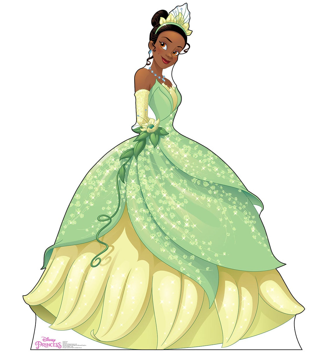 Life-size Tiana Friendship Adventures Cardboard Standup - All Cutouts