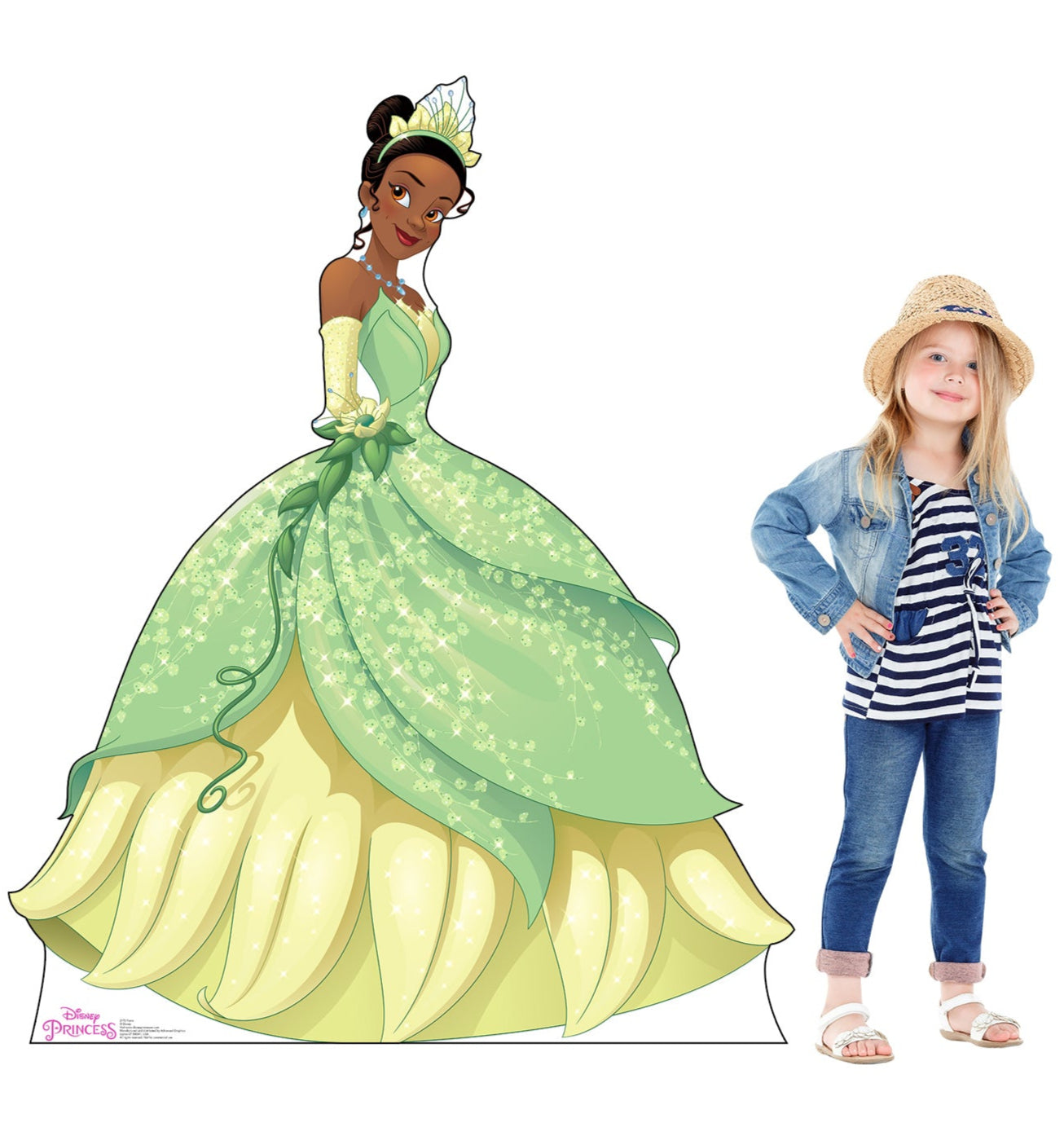 Life-size Tiana Friendship Adventures Cardboard Standup - All Cutouts