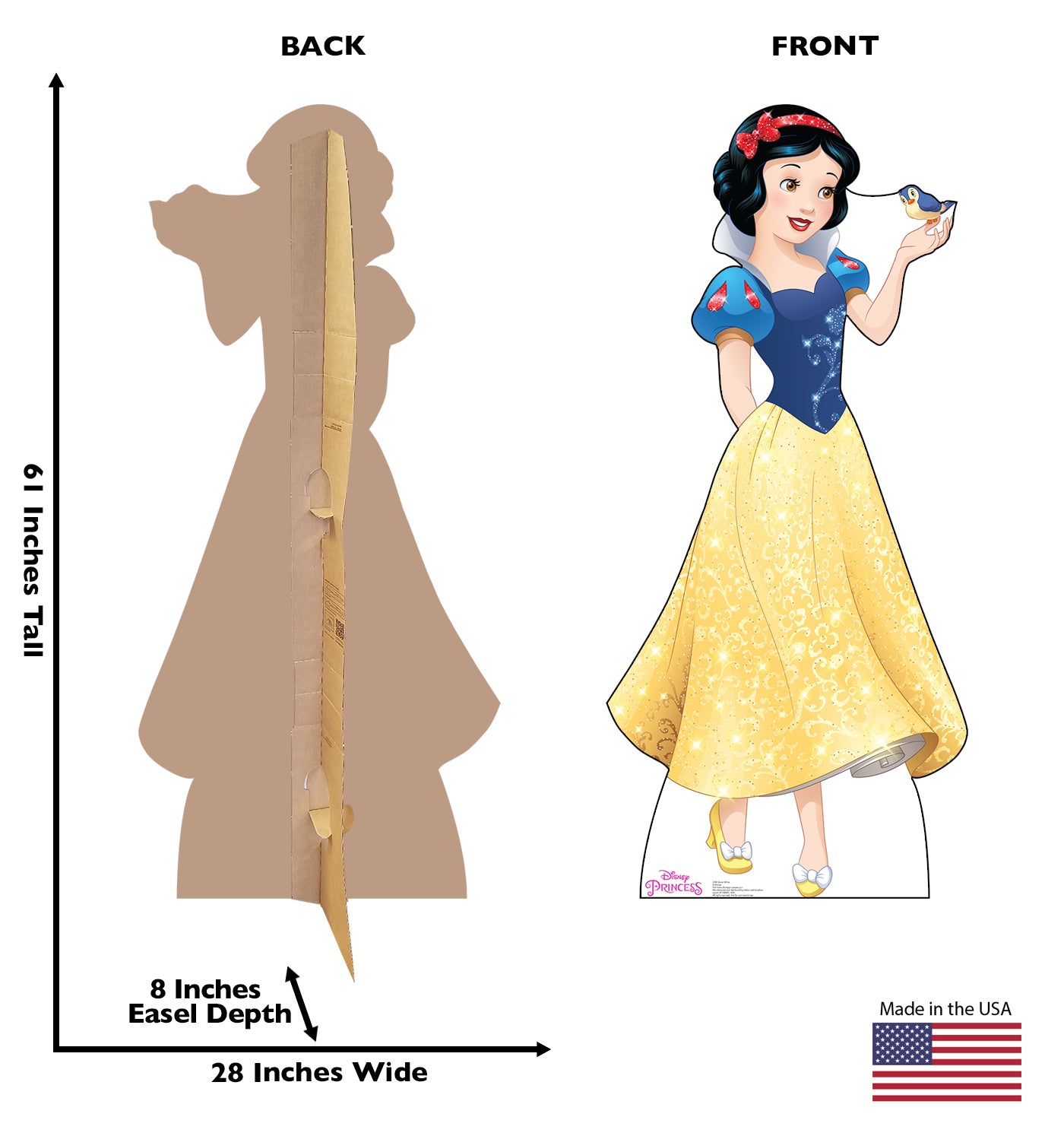 Life-size Snow White Friendship Adventures Cardboard Cutout - All Cutouts