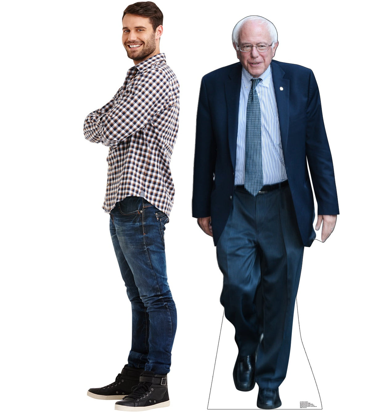 Life-size Bernie Sanders Cardboard Standup - All Cutouts