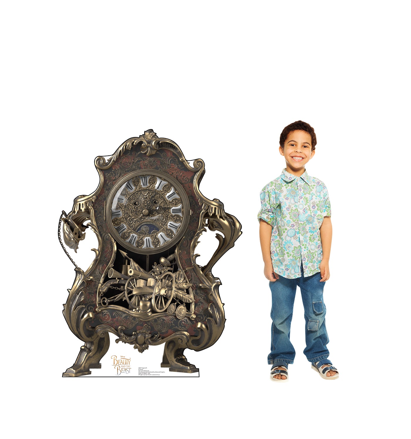 Life-size Cogsworth Cardboard Cutout Standee - All Cutouts