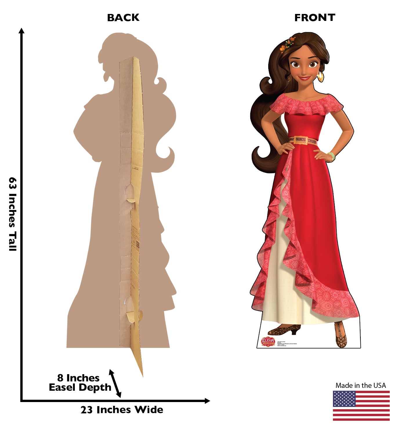 Life-size Elena of Avalor Cardboard Cutout - All Cutouts