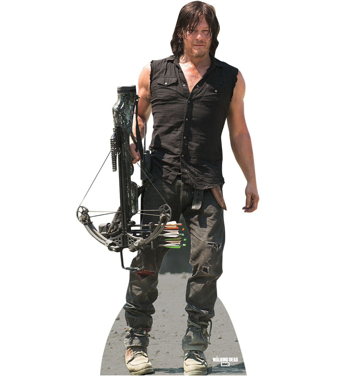 Life-size Daryl Dixon The Walking Dead Cardboard Standup - All Cutouts