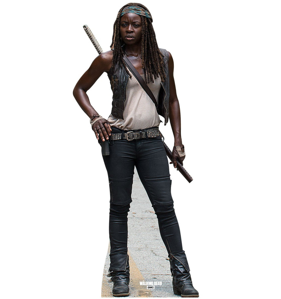 Life-size Michonne with Sword The Walking Dead Cardboard Cutout - All Cutouts
