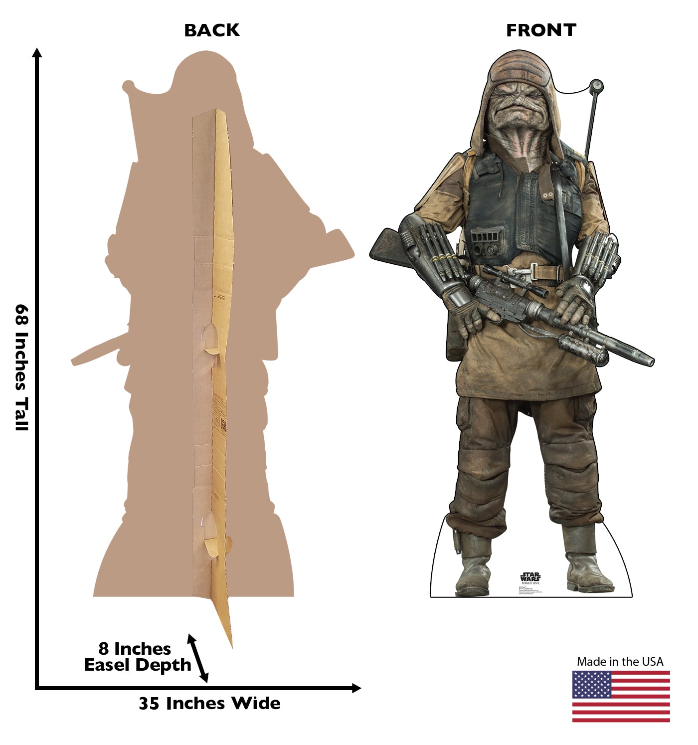 Life-size Pao (Rogue One) Cardboard Cutout - All Cutouts