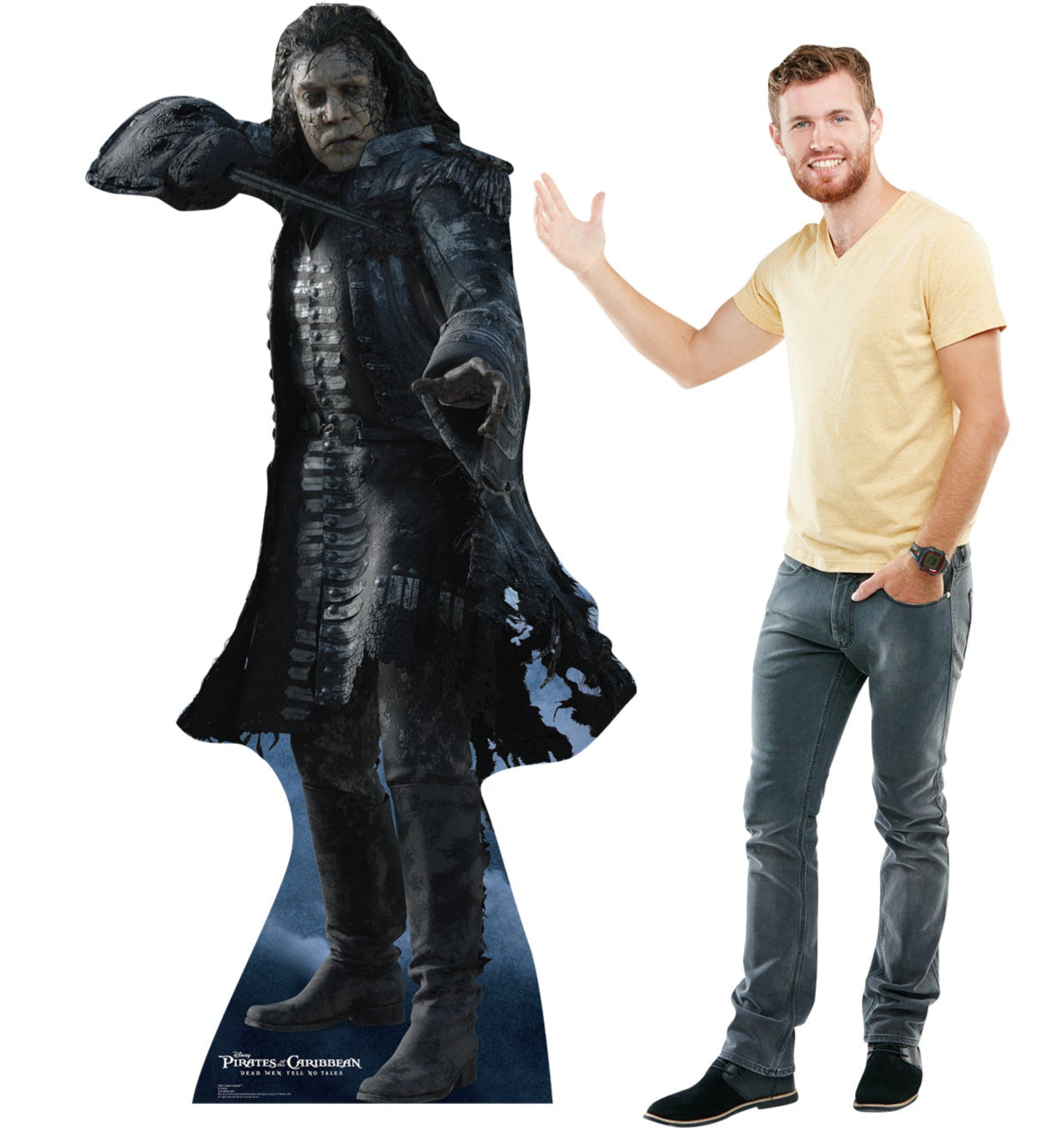Life-size Captain Salazar POTC 5 Cardboard Standup - All Cutouts