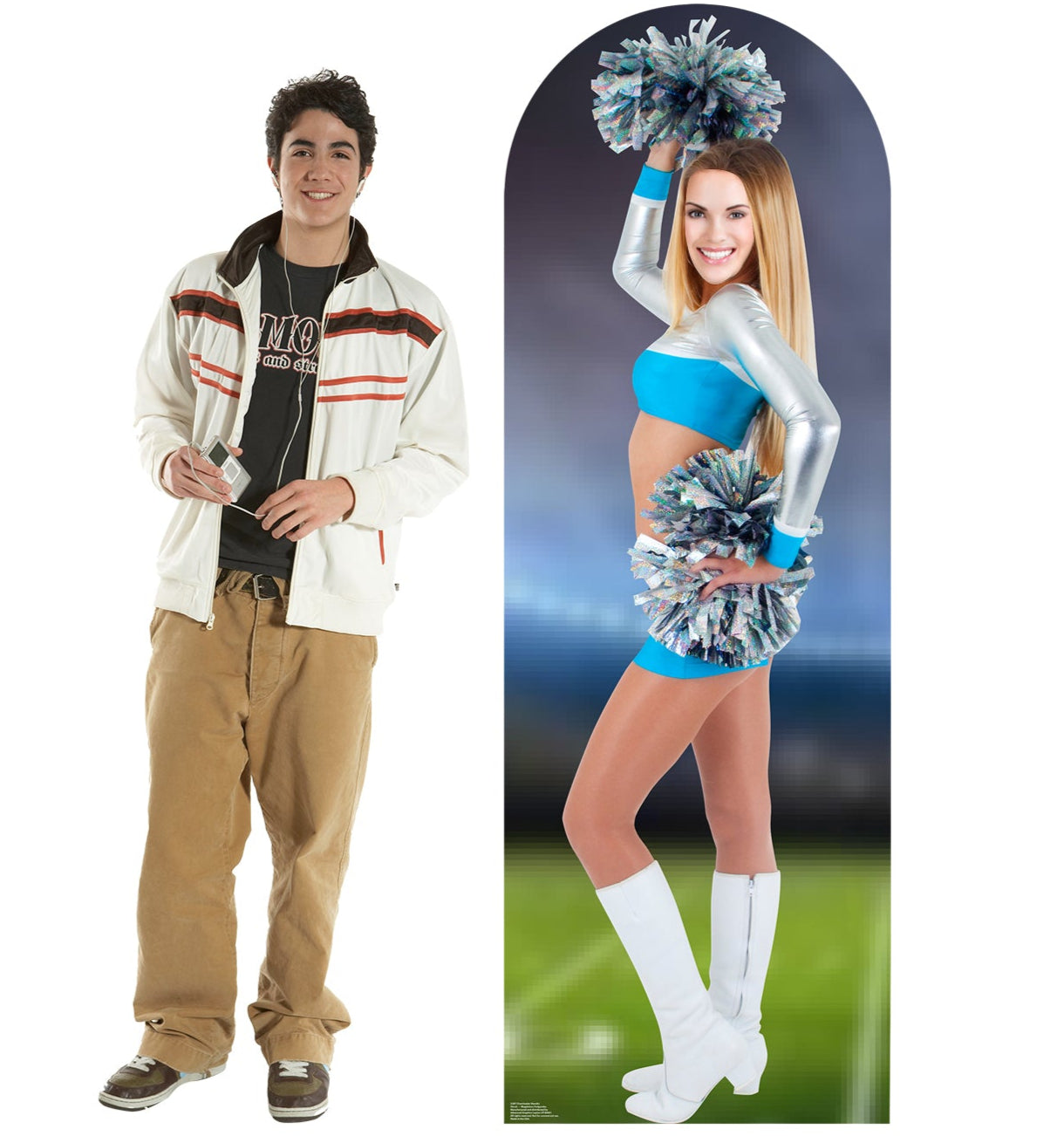 Life-size Cheerleader Stand-In Cardboard Standup - All Cutouts