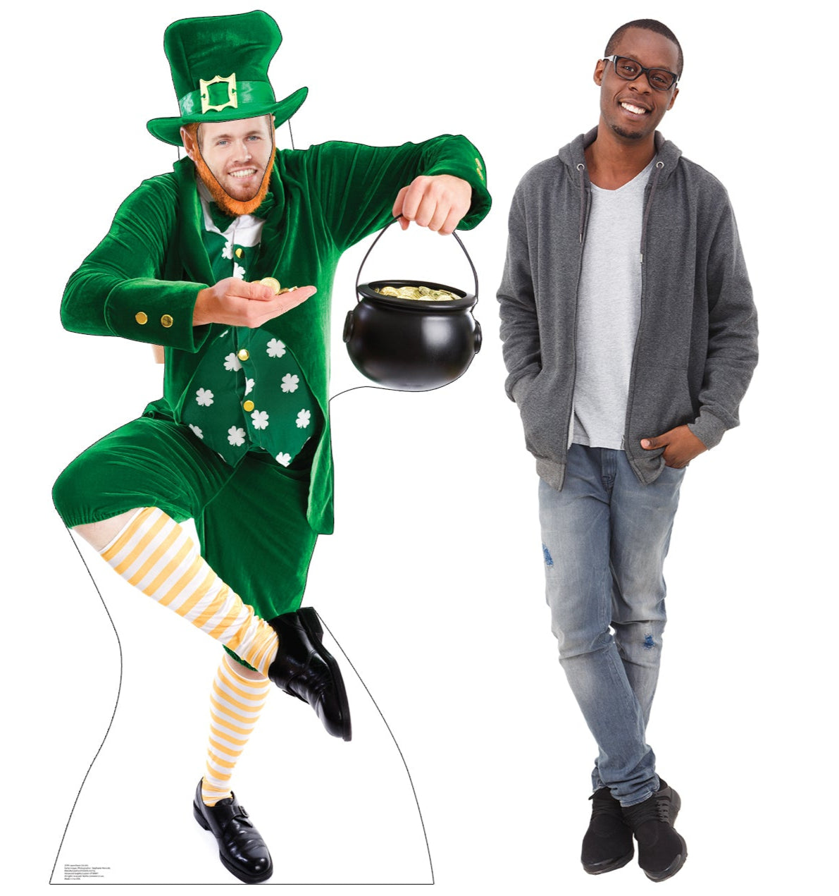 Life-size Leprechaun Stand-In Cardboard Standup - All Cutouts