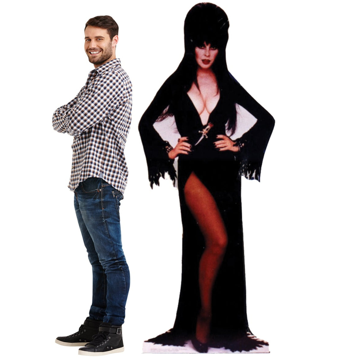 Elvira Talking Life-Size Cardboard Cutout - All Cutouts