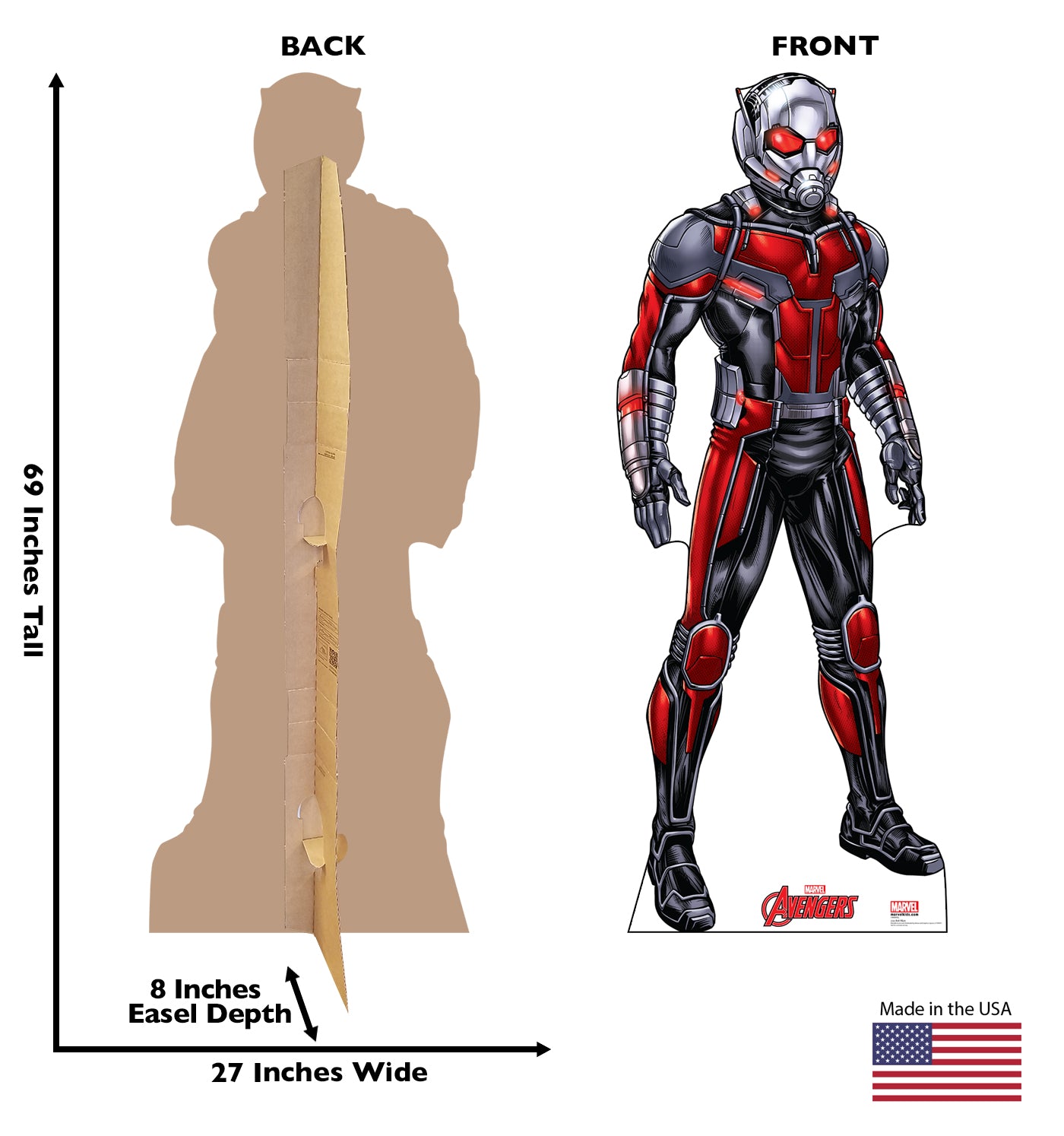Life-size Ant-Man Avengers Cardboard Cutout - All Cutouts