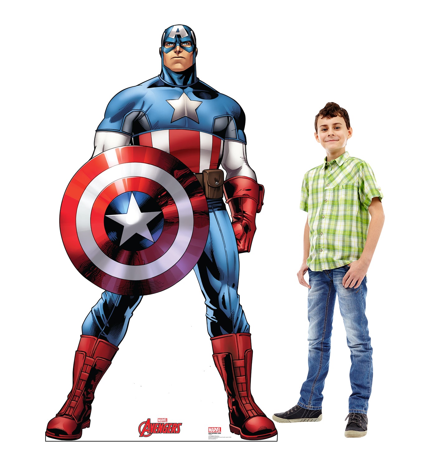 Life-size Captain America Cardboard Cutout - All Cutouts