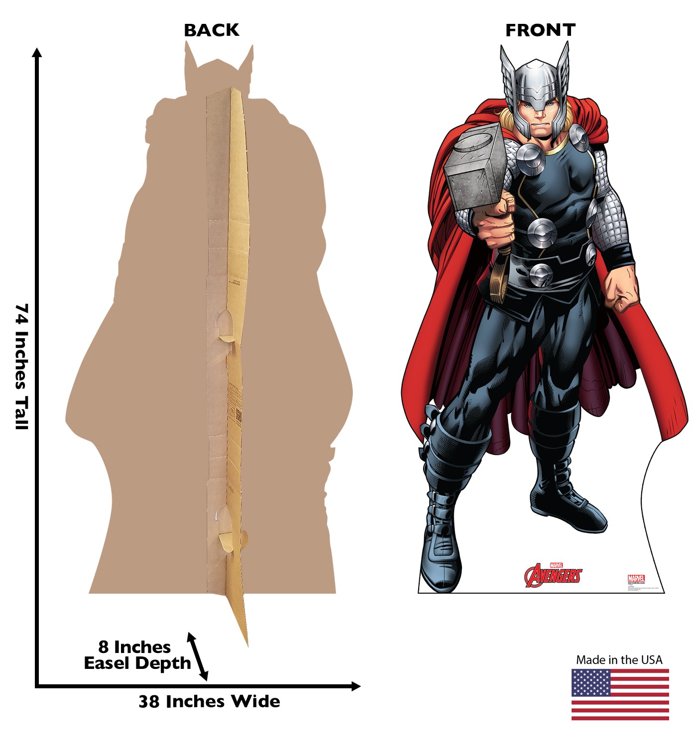 Life-size Thor Cardboard Cutout - All Cutouts