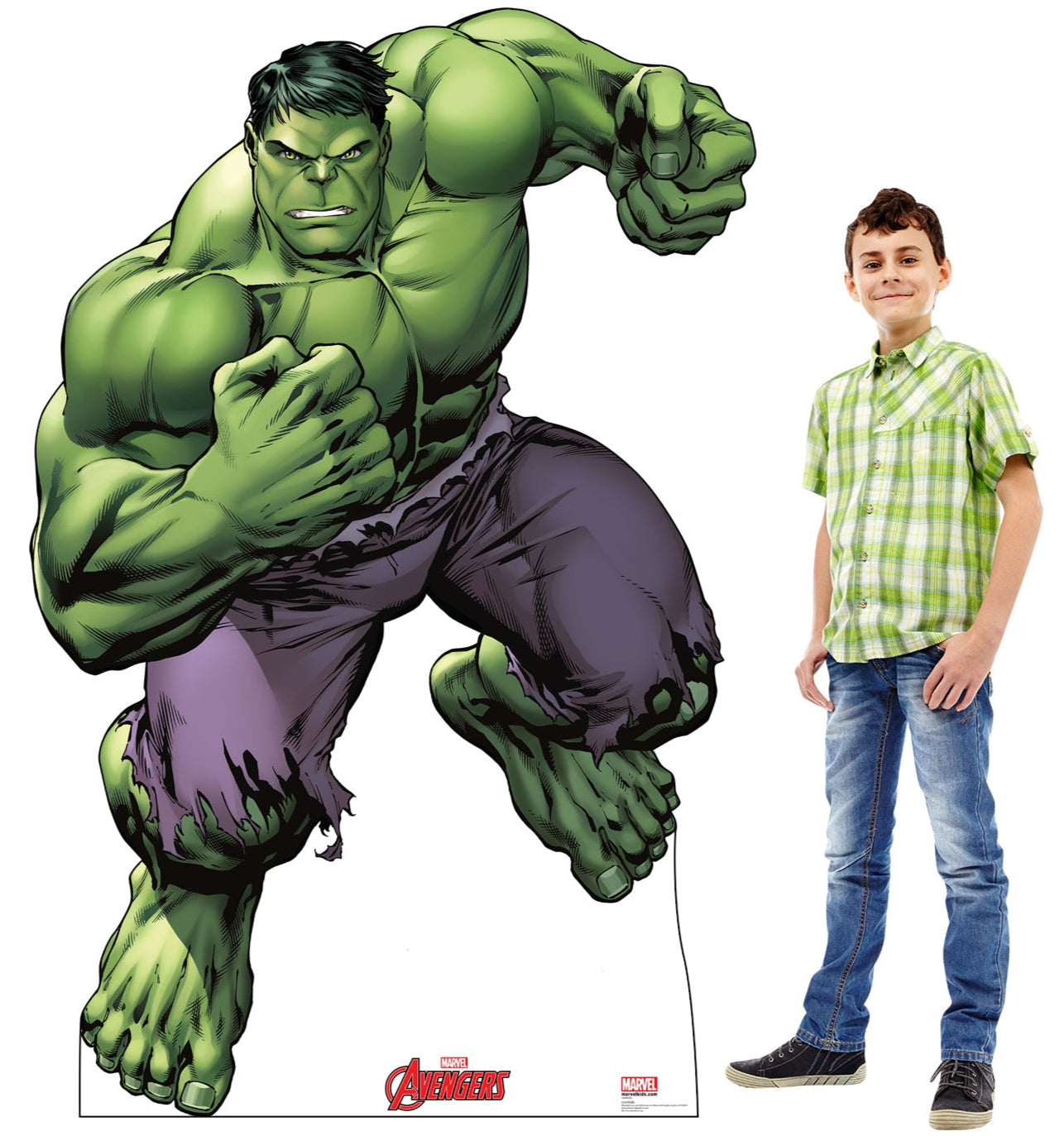 Life-size Hulk Avengers Cardboard Cutout - All Cutouts