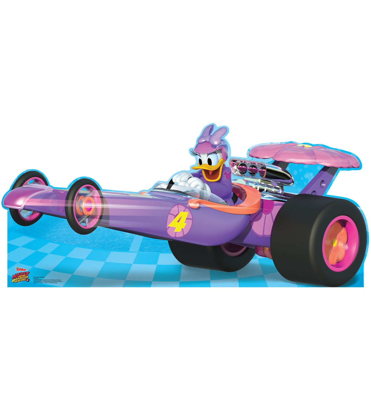 Life-Size Daisy Roadster (Disney's Roadster Racers) Cardboard Standup - All Cutouts