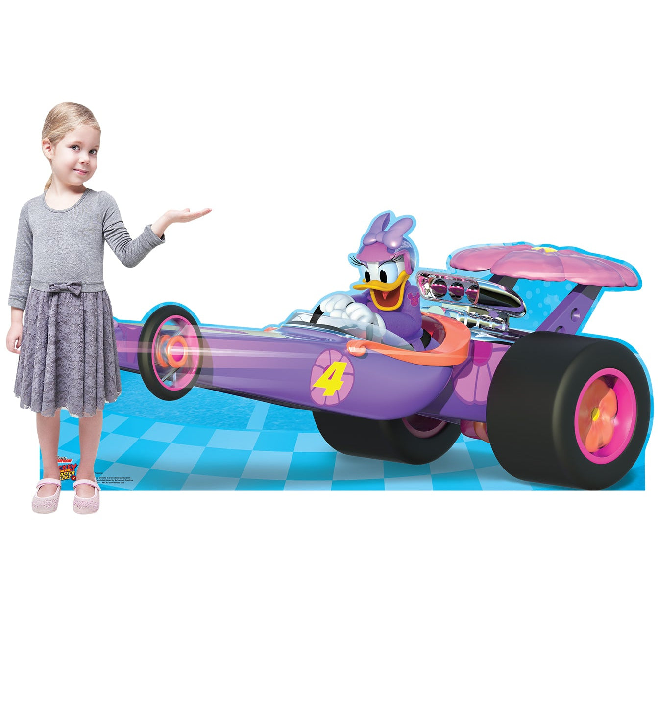 Life-Size Daisy Roadster (Disney's Roadster Racers) Cardboard Standup - All Cutouts