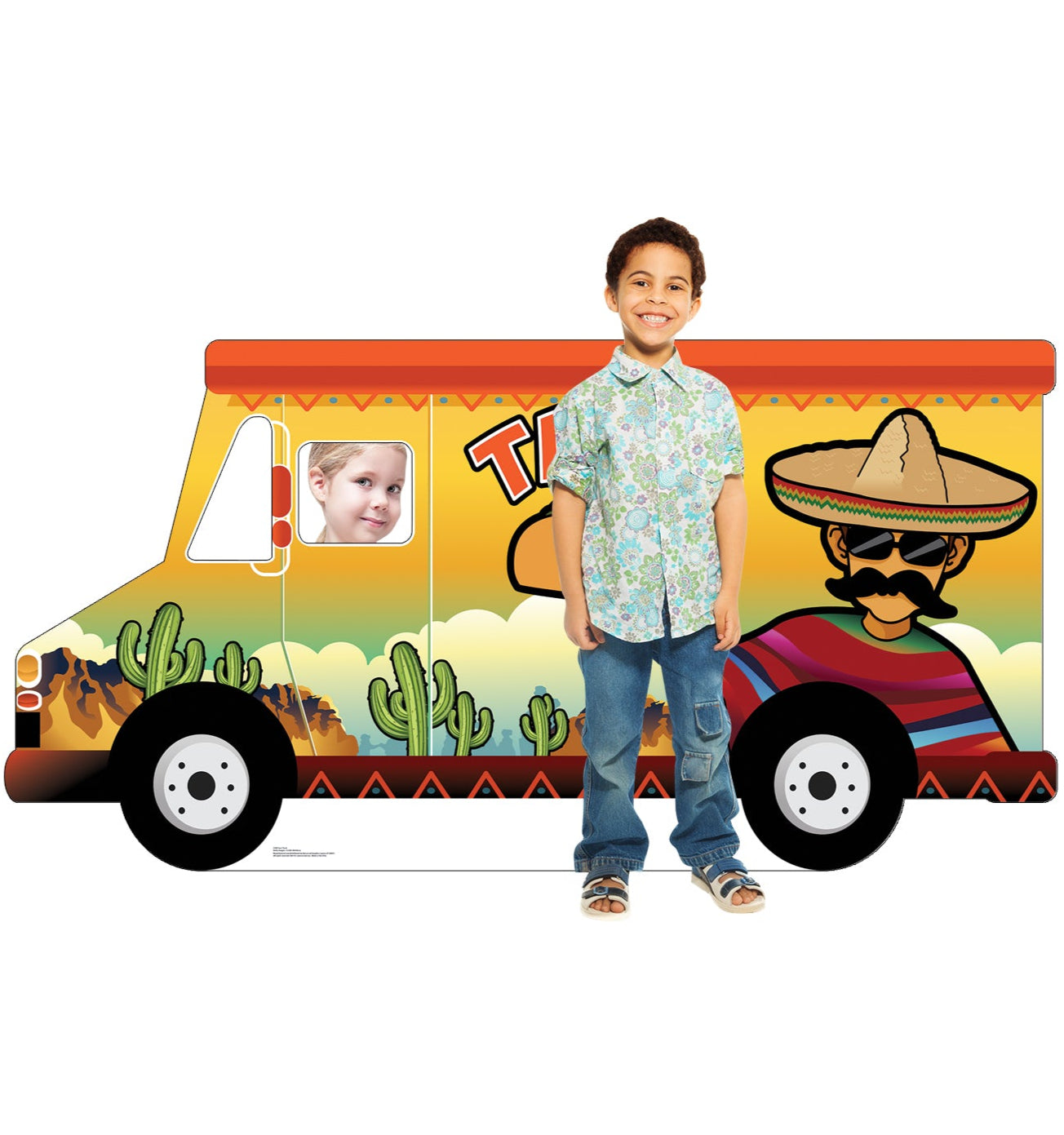 Life-Size Taco Truck Stand-in Cardboard Cutout - All Cutouts