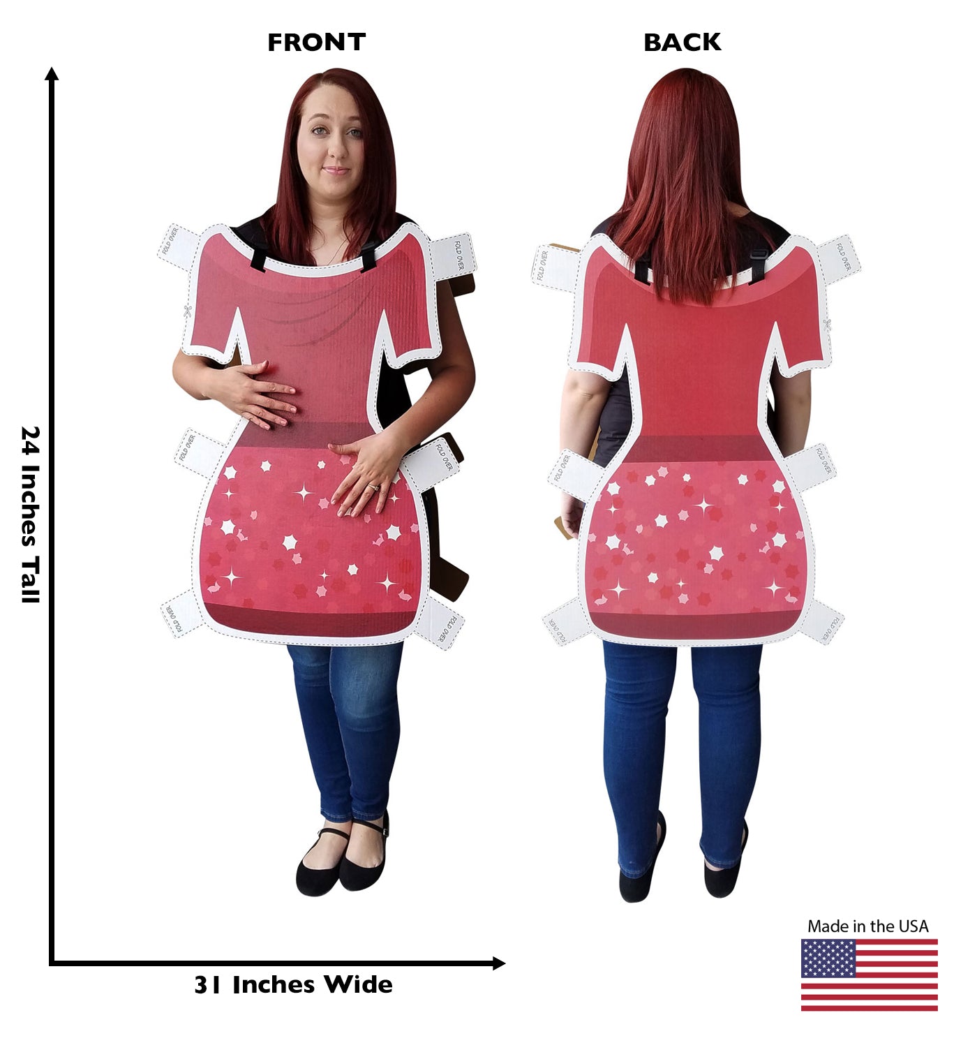 Life-Size Dress Paper Doll Costume Cardboard Cutout - All Cutouts