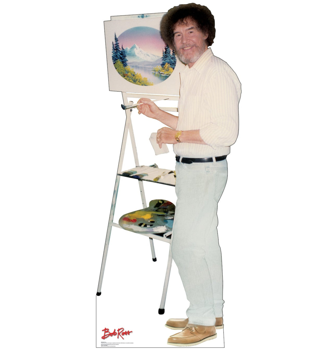 Bob Ross Life-Size Cardboard Cutout Standee - All Cutouts