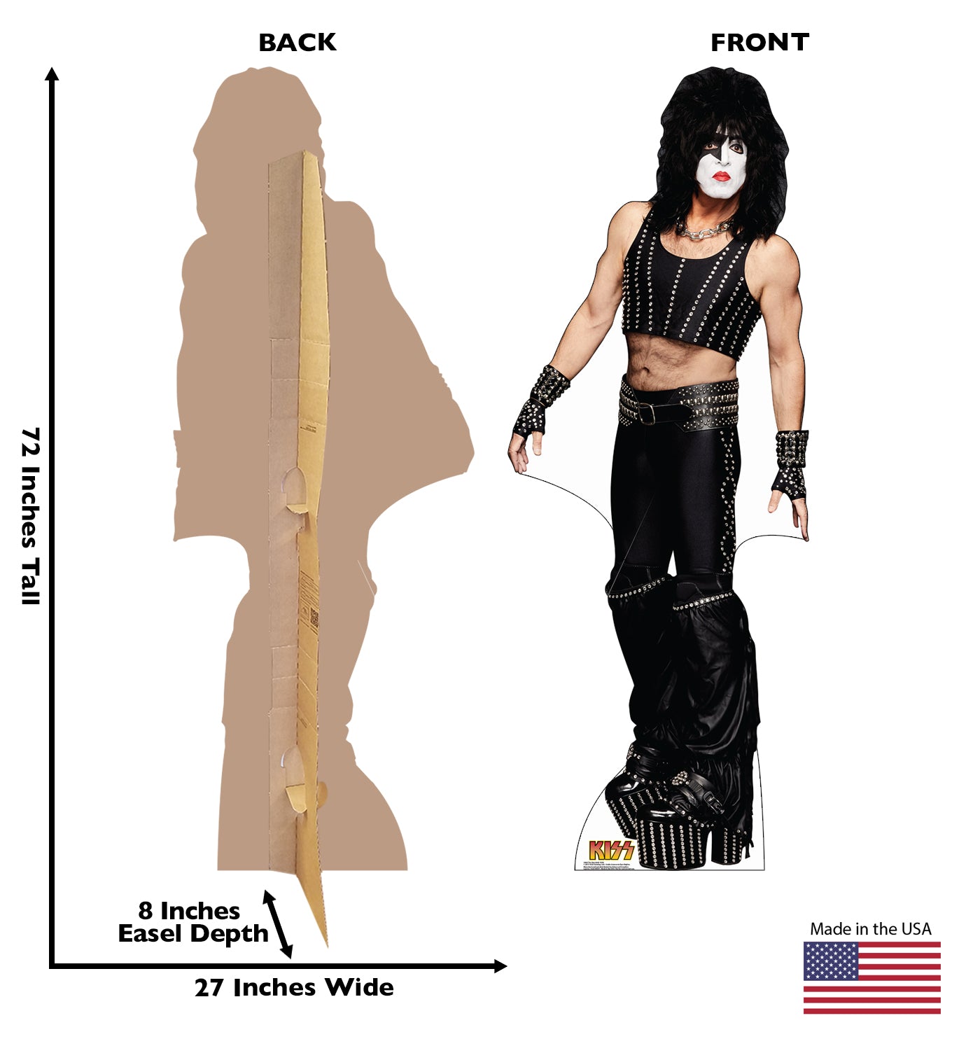 Life-Size The Starchild (KISS) Cardboard Cutout - All Cutouts
