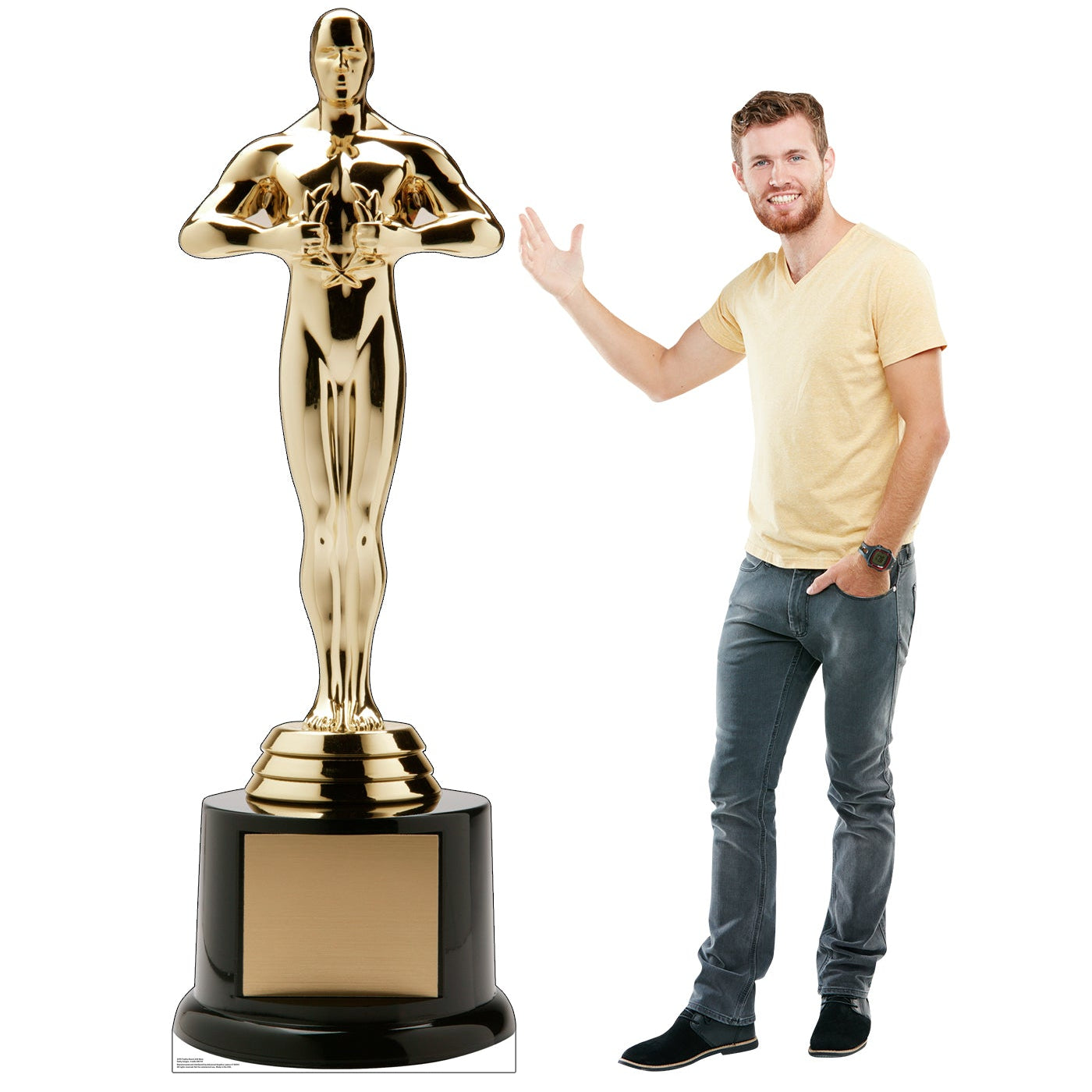 Life-Size Trophy Award with Base Cardboard Cutout - All Cutouts