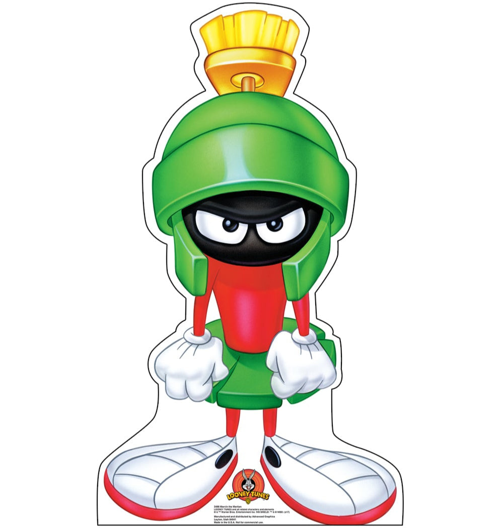 Life-Size Marvin the Martian Cardboard Cutout - All Cutouts