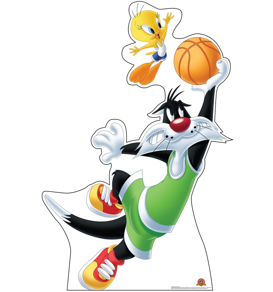 Life-Size Sylvester and Tweety Cardboard Cutout - All Cutouts