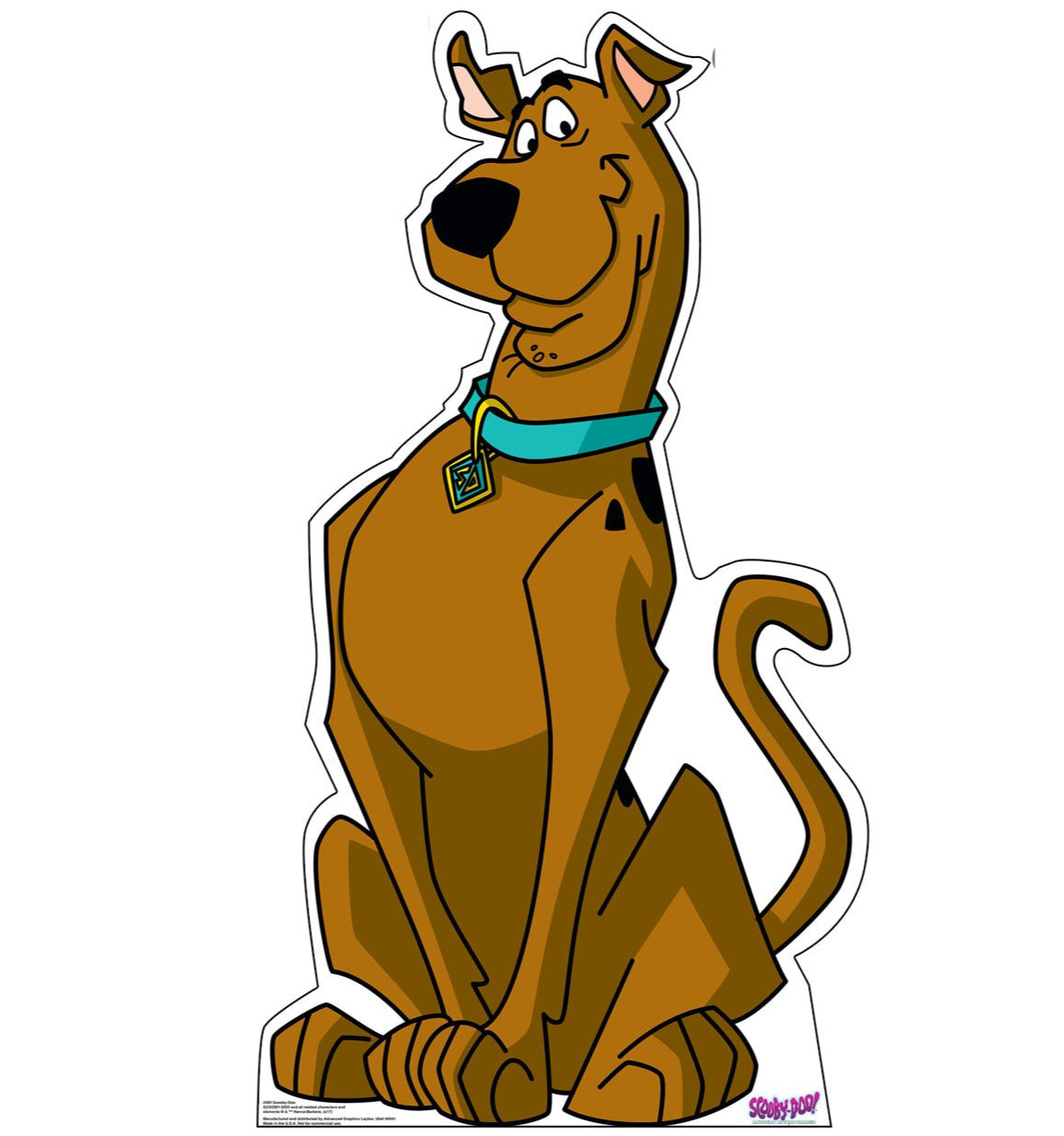 Life-Size Scooby-Doo (Mystery Incorporated) Cardboard Cutout - All Cutouts