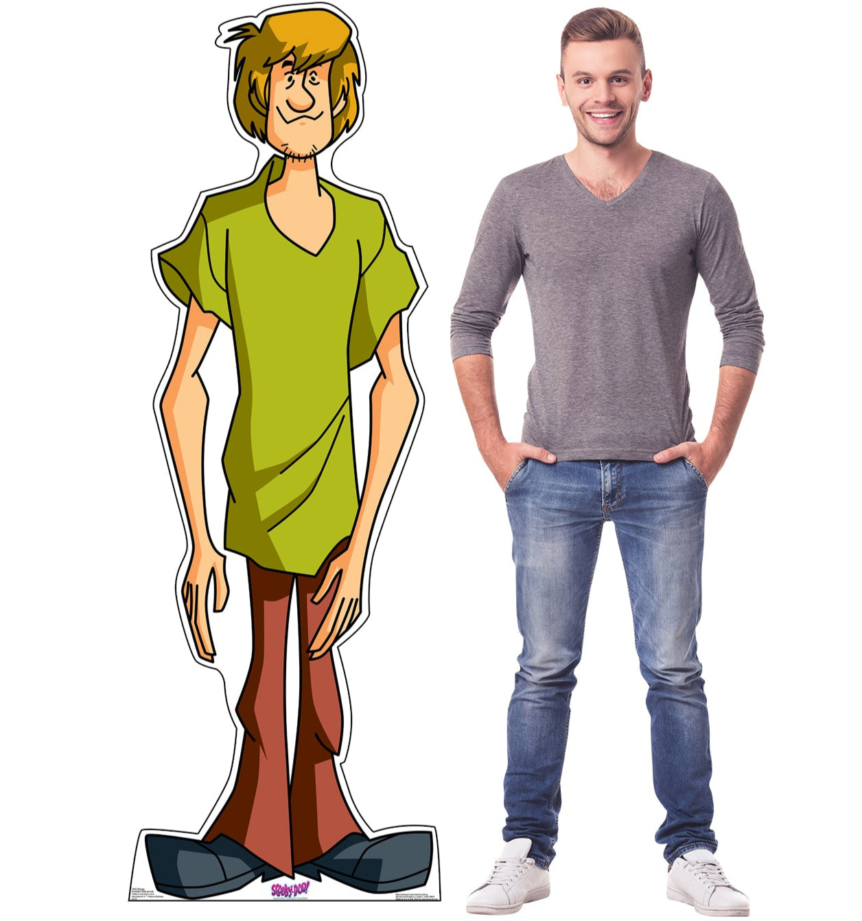Life-Size Shaggy (Mystery Incorporated) Cardboard Cutout - All Cutouts