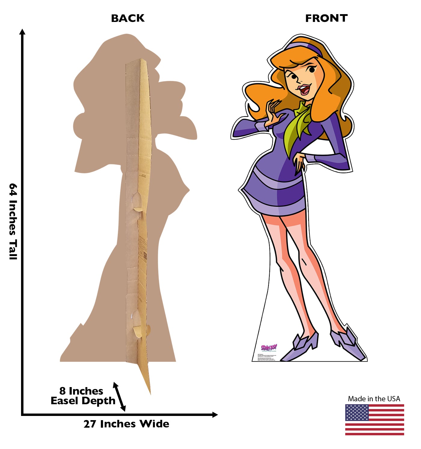 Life-Size Daphne (Mystery Incorporated) Cardboard Standup - All Cutouts