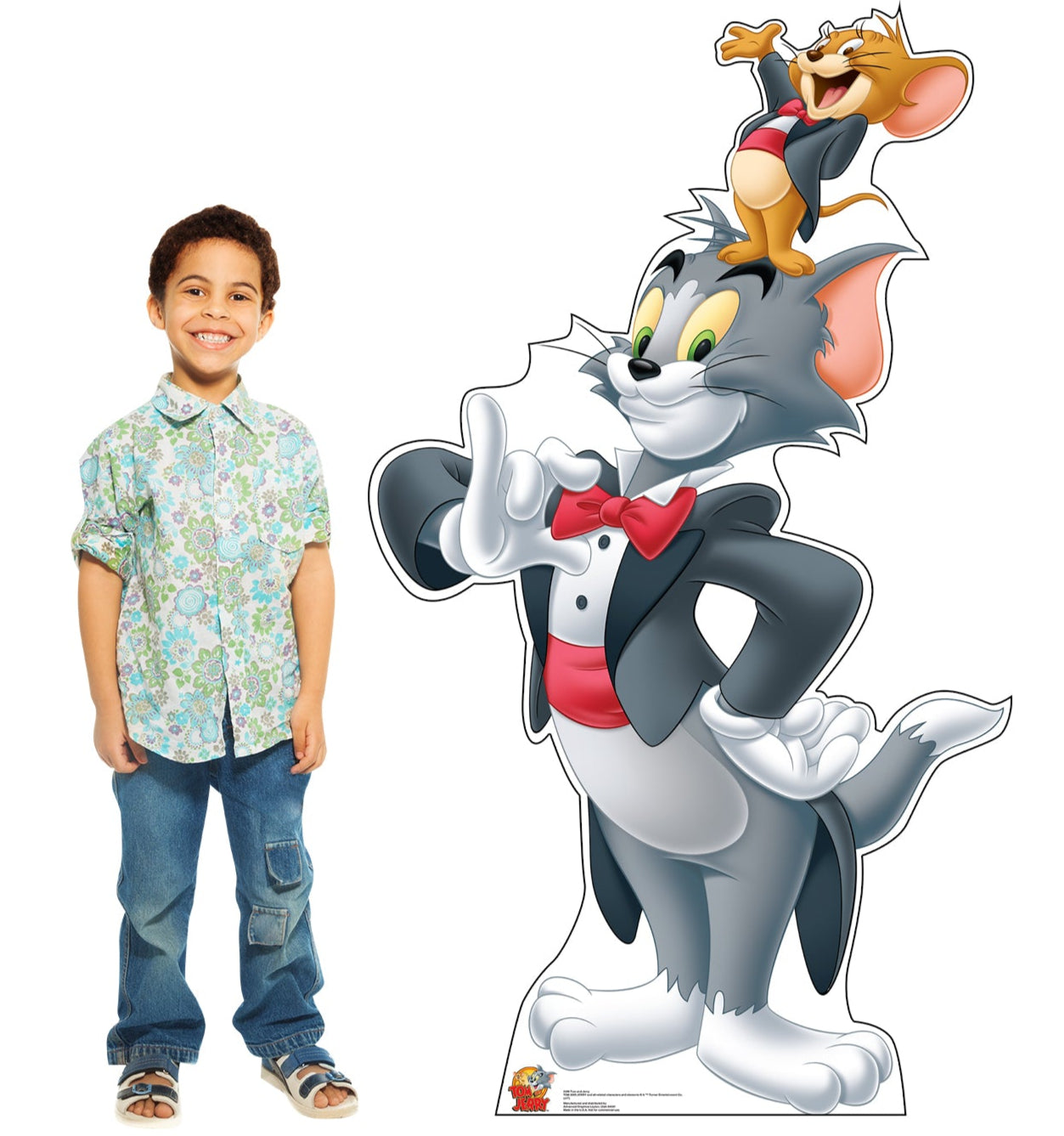 Life-Size Tom and Jerry Cardboard Standup - All Cutouts