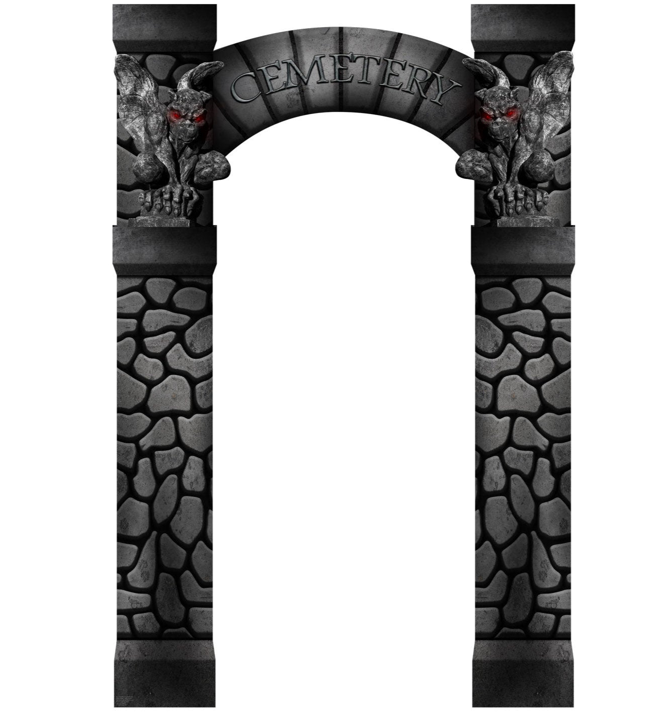 Life-Size Cemetery Arch Entrance Cardboard Cutout - All Cutouts