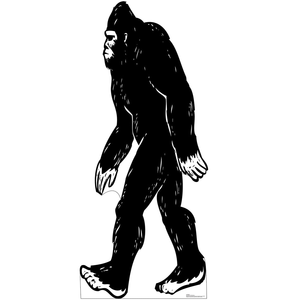 Life-Size Bigfoot Cardboard Standee - All Cutouts