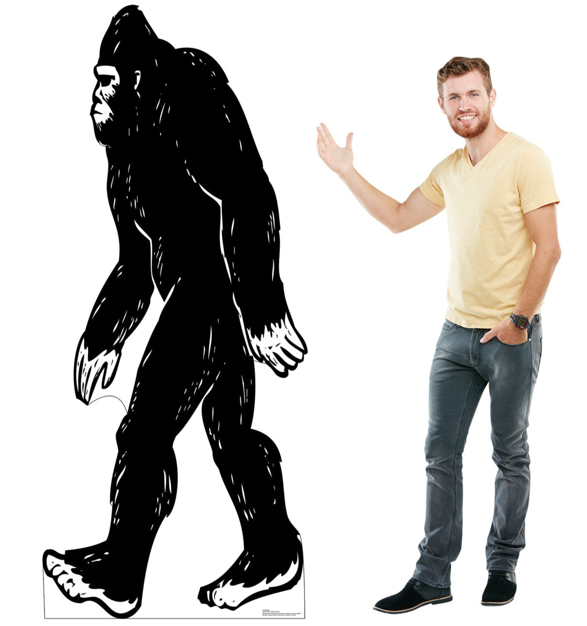 Life-Size Bigfoot Cardboard Standee - All Cutouts