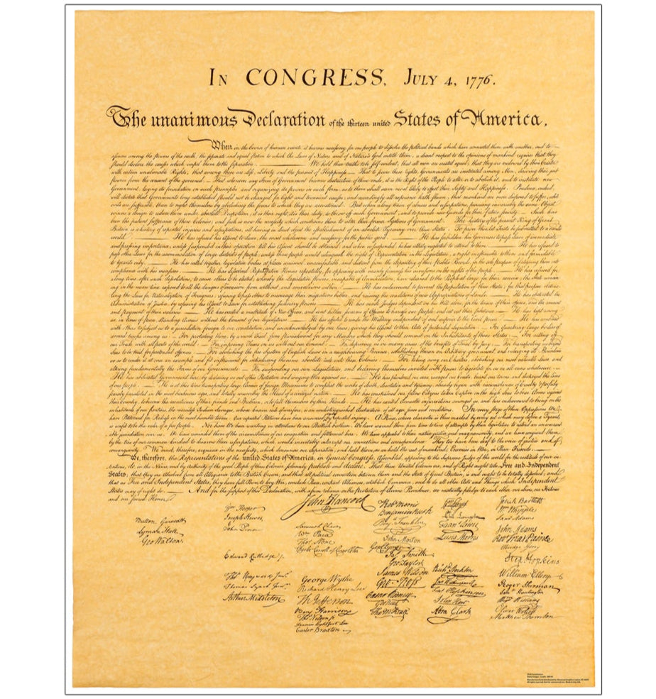 Life-Size Declaration of Independence Cardboard Cutout - All Cutouts