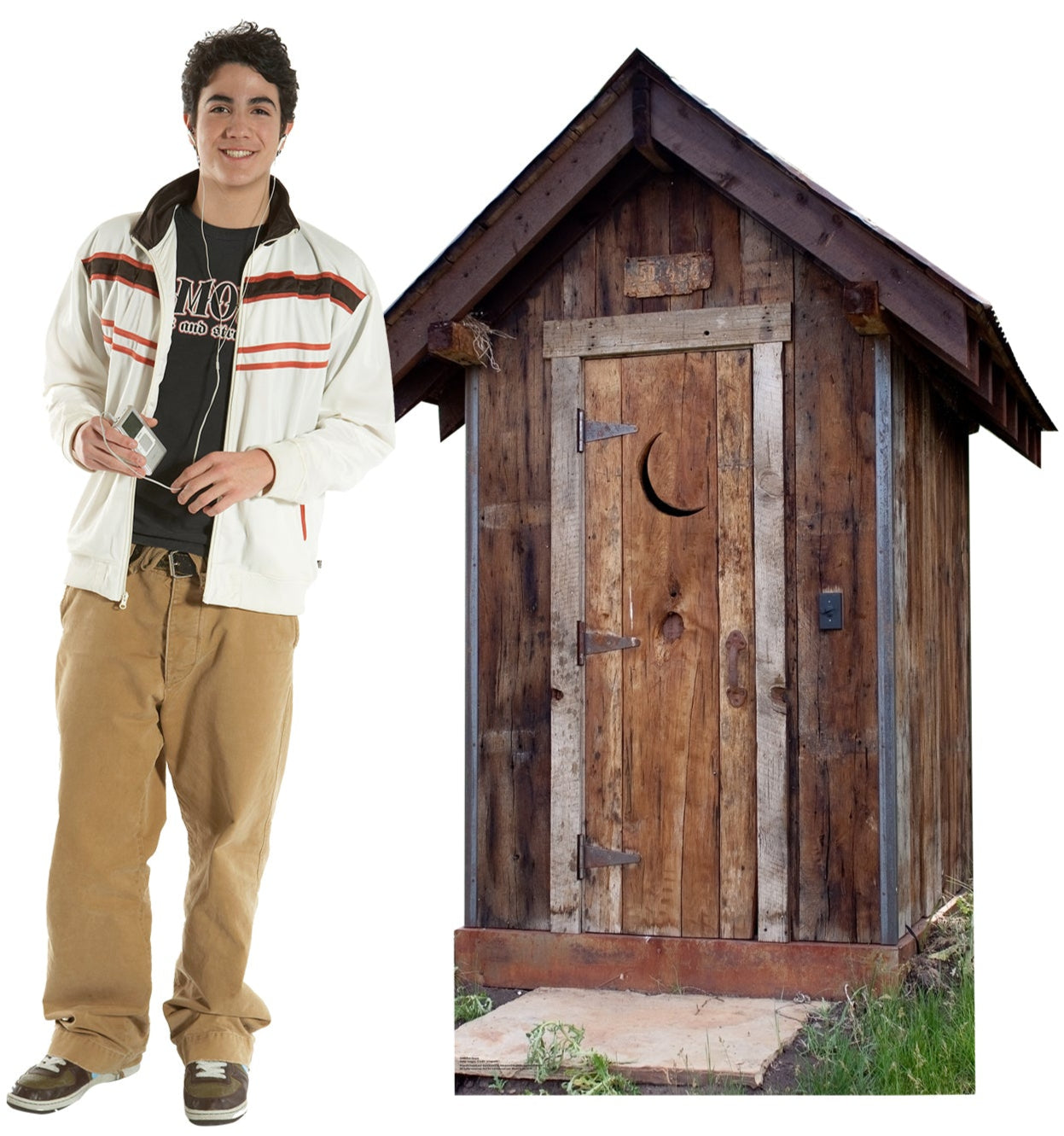 Life-Size Out House Cardboard Cutout - All Cutouts