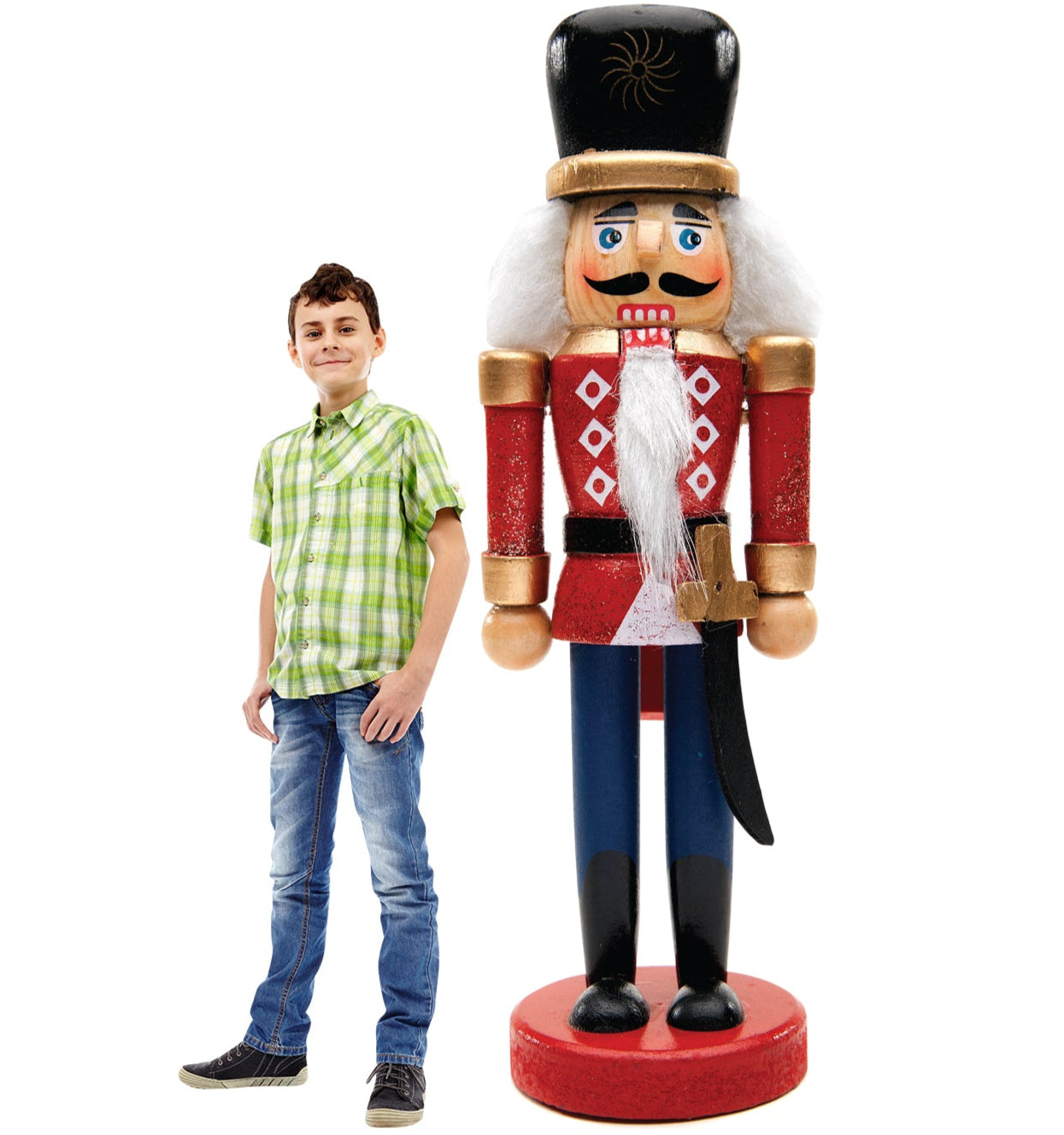 Life-Size Nutcracker Soldier Cardboard Cutout - All Cutouts