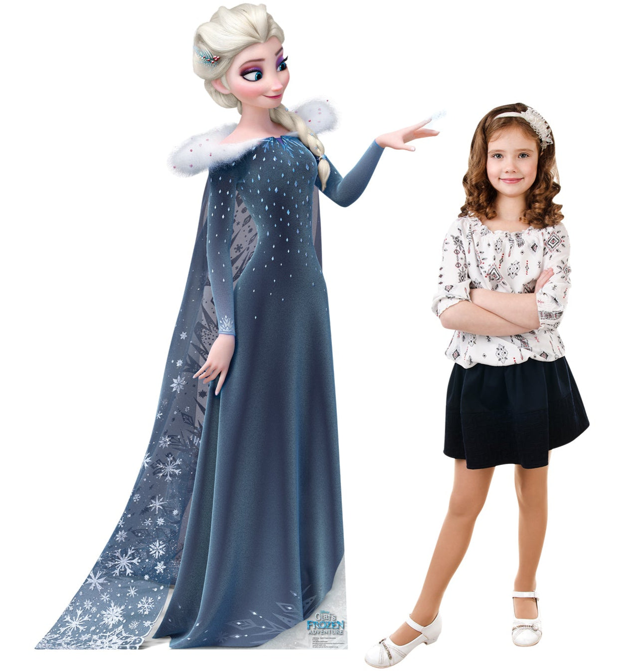Life-Size Elsa (Olaf's Frozen Adventure) Cardboard Cutout - All Cutouts