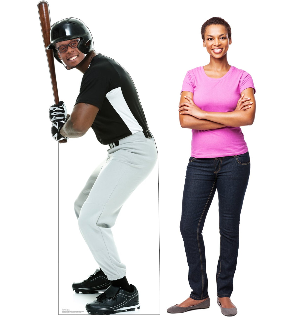 Life-Size Baseball Player Stand-In Cardboard Cutout - All Cutouts