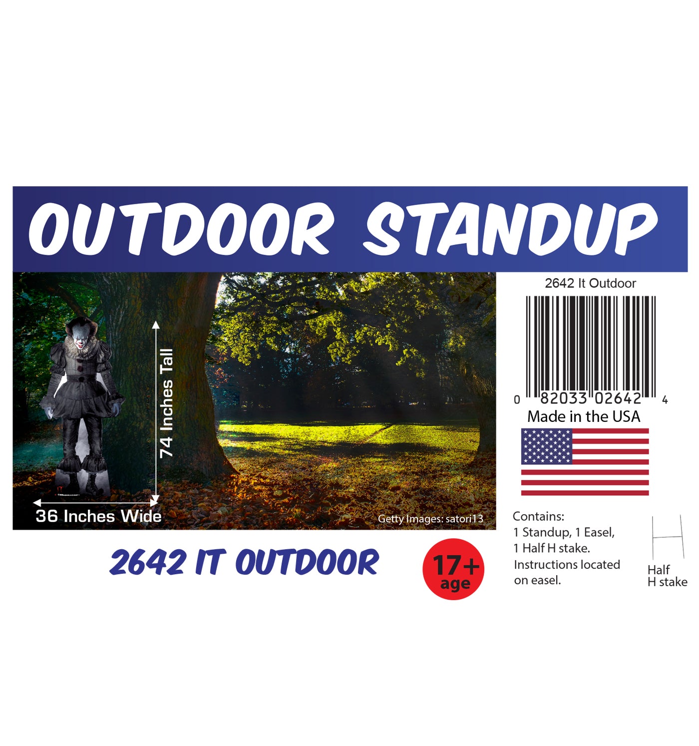 Pennywise "IT" Outdoor Coroplast Cutout - All Cutouts