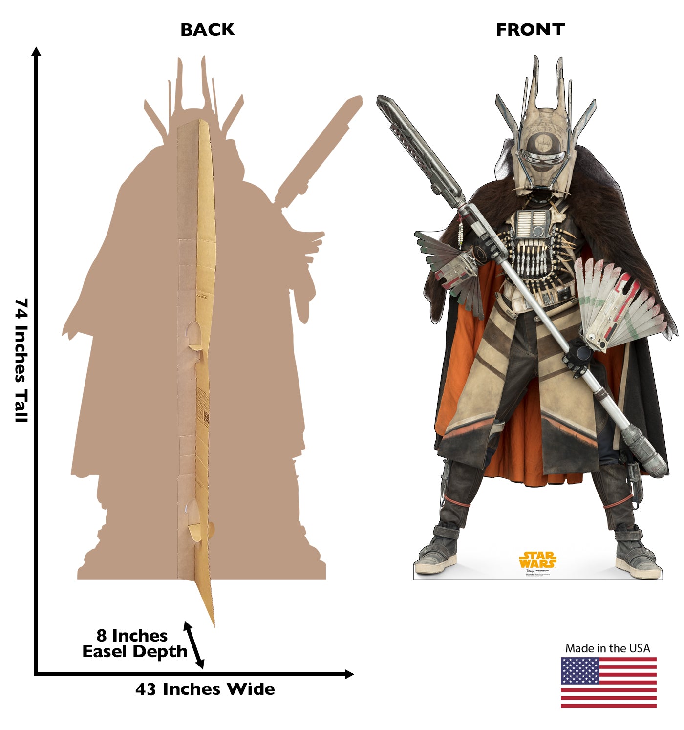 Life-Size Enfys Nest (Solo: A Star Wars Story) Cardboard Cutout - All Cutouts