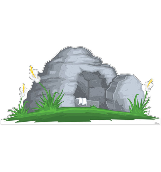 Life-Size Easter Tomb Stand-In Cardboard Cutout - All Cutouts
