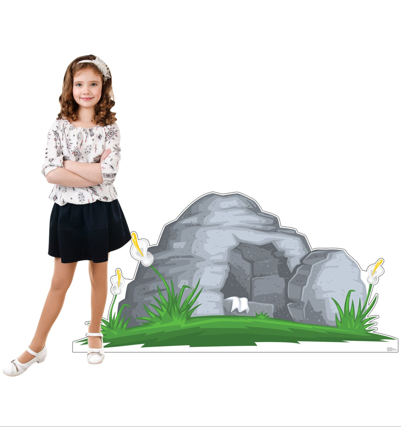 Life-Size Easter Tomb Stand-In Cardboard Cutout - All Cutouts